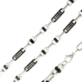 Řetízek Masivní řetízek chirurgická ocel barevný 11 (Šperky z chirurgické oceli)