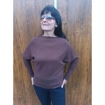 Dámský svetr Dámský svetr VLORA čokoládový