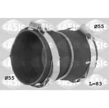 Turbodmychadlo Hadice plnícího vzduchu SASIC 3350002