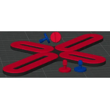 3DJH Rozšíření pro stativ 4ramenný držák příslušenství