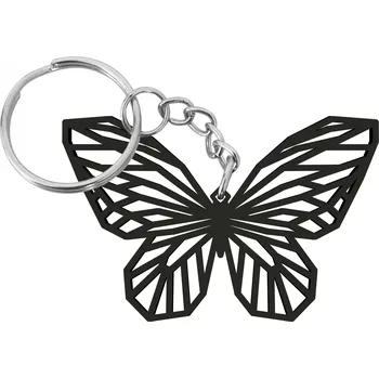 Dřevěný přívěsek - MOTÝL Barva: černá