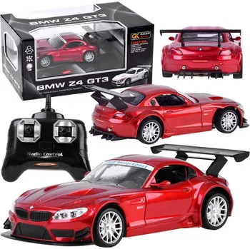 RC model auta RC Autíčko BMW Z4 GT3 na dálkové ovádání 1:24 Červená