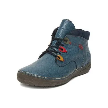 Dámská zimní obuv Rieker Kotníková obuv CEO-52544-14 Modrá 36