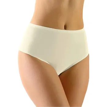 Dámské oblečení Gina kalhotky dámské klasické doprodej V-11063 Žlutá Vel. 4XL/5XL