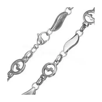 Řetízek Řetízek robusní chirurgická ocel 76 (Šperky z oceli)