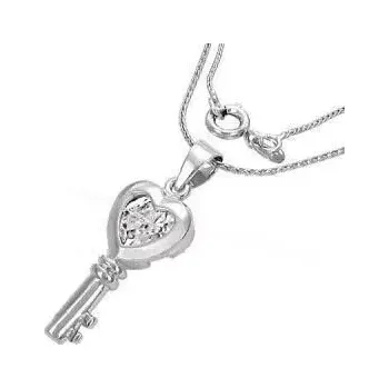 Náhrdelník Náhrdelník přívěsek klíč 177 (Módní náhrdelník, s přívěskem klíče)