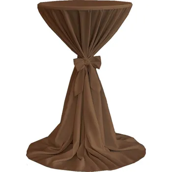 ubrus Rautový ubrus na barový stůl Helena - výběr barvy ◯ 70 hnědá