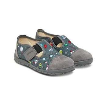 Chlapecké bačkory Froddo Bačkory G1700431-1 S Šedá 25