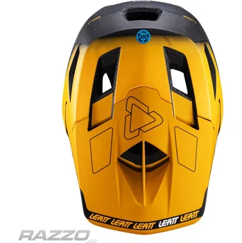 Cyklistická přilba Náhradní kšilt helmy Leatt Visor MTB Gravity 6.0 V24 Gold L-XL