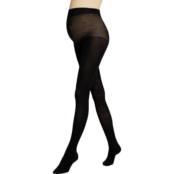 Dámské punčochy Černé bavlněné těhotenské punčochy Gatta Body Protect Cotton Velikost: XL, Barva: Černá