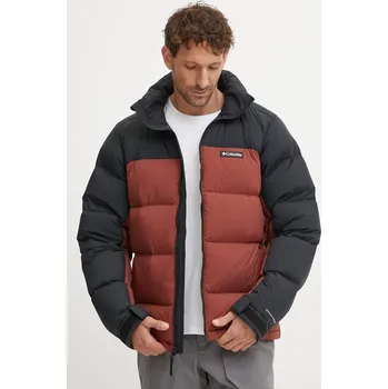 Pánská móda Péřová sportovní bunda Columbia Bulo Point 2087961 burgundské 83X, vel. XL