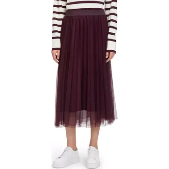 Dámská sukně BETTY & CO dámská sukně vínová plisé