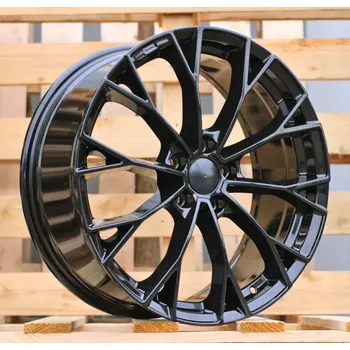 Alu kolo Alu kola Racing Line 3S1279, 19x7.5 5x112 ET51, černá + leštění vhodné pro VW Golf 7