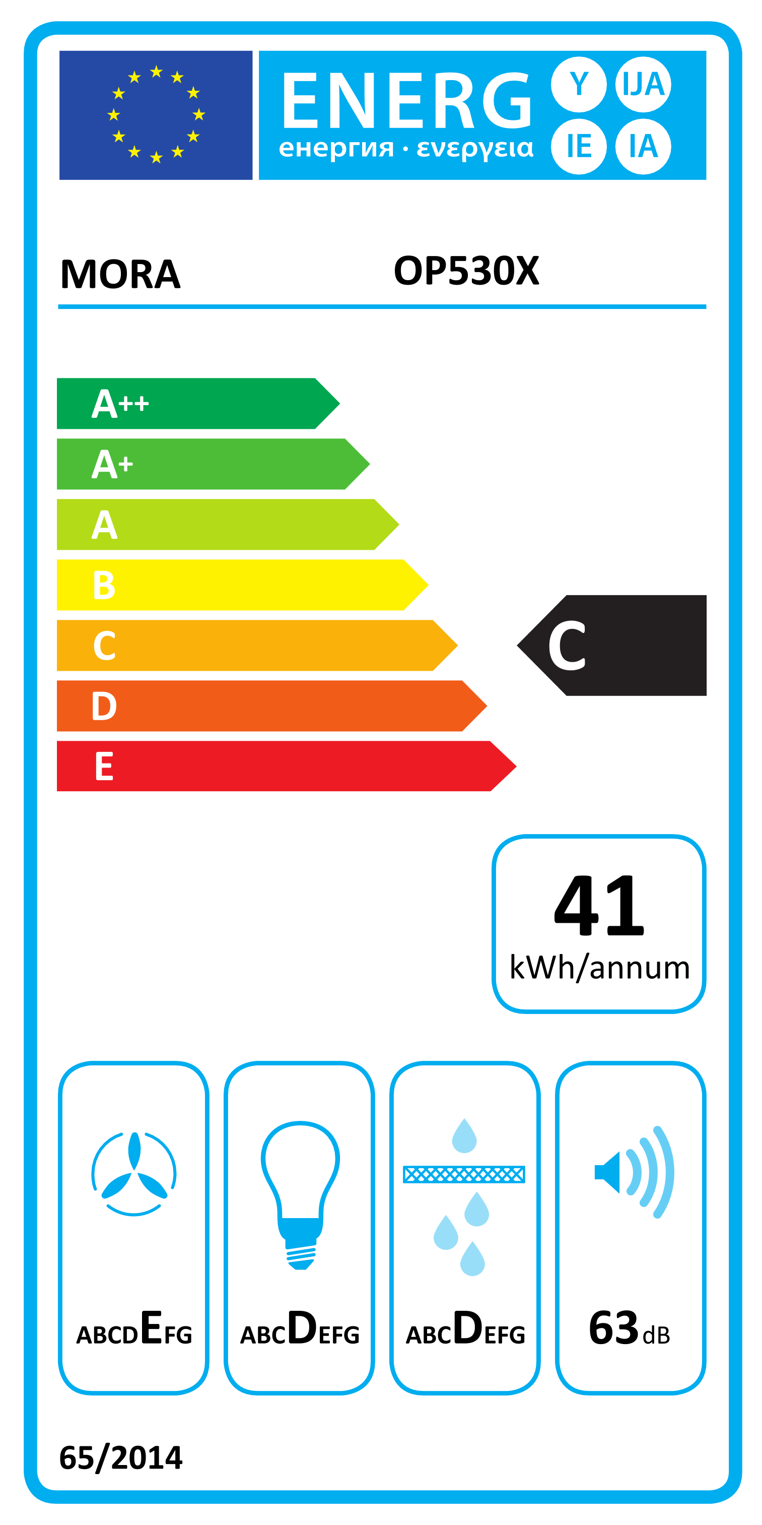 foto Digestoř MORA OP 530 X