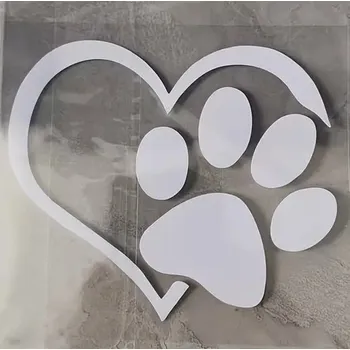 Samolepící dekorace Samolepka na auto Barva: bílá