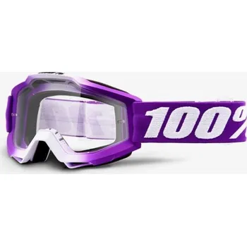 Motocyklové brýle Brýle - 100% Accuri 2019 - Framboise (čiré sklo)
