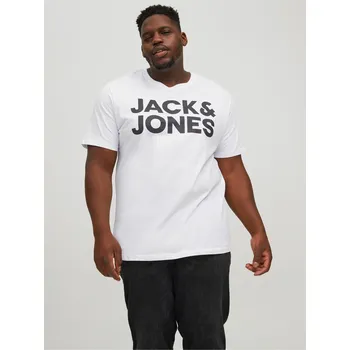Tričko Jack and Jones White 1032392 3XL