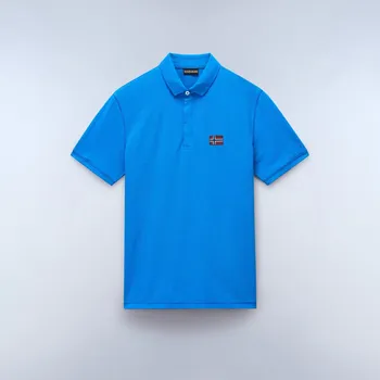 Pánská košile Pánská Polokošile NAPAPIJRI EBEA 2 NP0A4HPYB2W1 – Modrá M