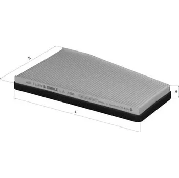 Filtr do auta Filtr, vzduch v interiéru MAHLE LA 368