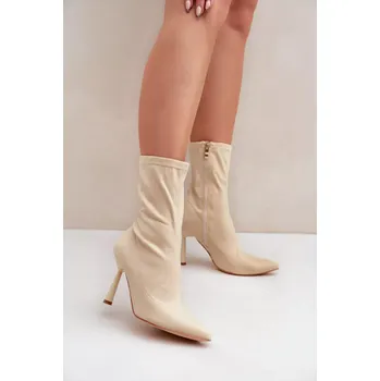 Dámské polobotky Boty na podpatku model 204701 Step in style 39