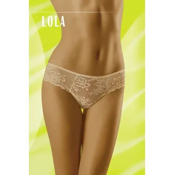 Kalhotky Dámské kalhotky LOLA Béžová - WOLBAR béžová S