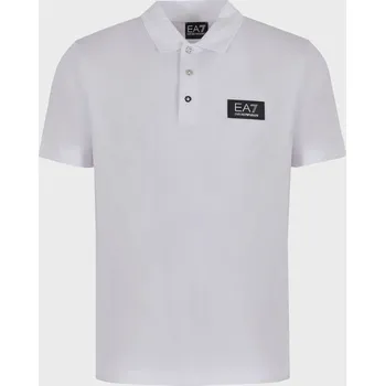 Pánská Polokošile EA7 TRAIN LUX M POLO MD 3DPF78PJUJZ1100 – Bílá S