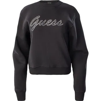 Dámská mikina Dámská Mikina GUESS ALONA SWEATSHIRT W3RQ10K9Z21-JBLK – Černá M