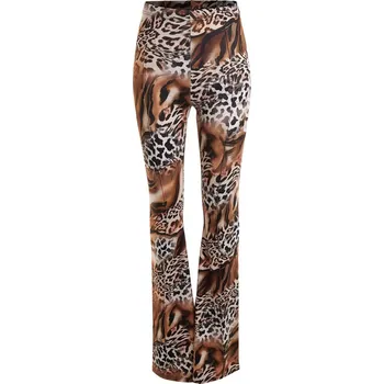 Dámské legíny Dámské Legíny GUESS AZALEA FLARE LEGGINGS PRINT V3RB02KBIL2-P15E – Multicolor XS