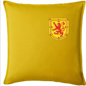 Polštář Skotský lev - prso - Polštář 50x50 - 50x50 - Pouze potah ( Žlutá )
