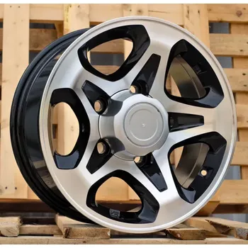 Alu kolo Alu kola Racing Line JT296, 16x7 5x150 ET, černá + leštění