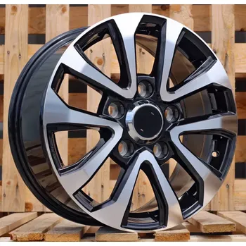 Alu kolo Alu kola Racing Line B1156, 18x8.5 5x150 ET40, černá + leštění