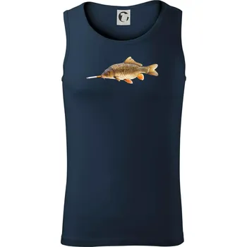 Smokin' fish - Tílko pánské Core - 2XL ( Námořní modrá (velmi tmavá - téměř černá) )