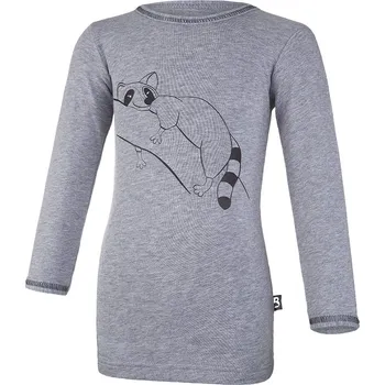 Little Angel-Tričko DR smyk obrázek Outlast® - šedý melír Velikost oblečení: 146