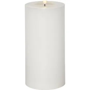 Vánoční svícen Star trading LED svíčka FLAMME FLOW V.22,5 cm bílá