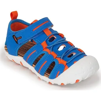 Chlapecké sandály Dětské sandály BUGGA TANGO Blue/Orange - modré Velikost: 34