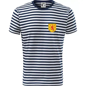 Pánské oblečení Skotský lev - prso - Triko na vodu - 2XL ( Prouhovaná )