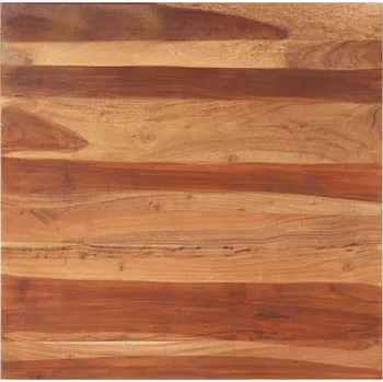 Obývací pokoj vidaXL Stolní deska masivní akáciové dřevo 15–16 mm 80 x 80 cm [285987]