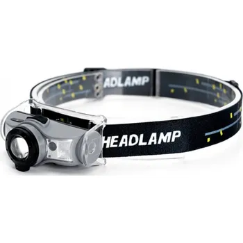 Čelovka Dobíjecí čelovka se senzorem pohybu - černá-stříbrná