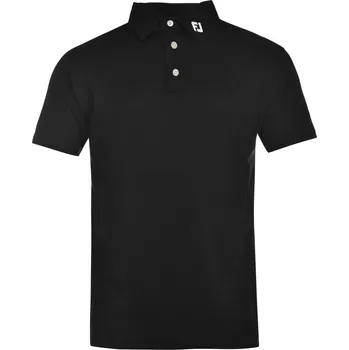 Pánské tričko Tričko FootJoy Black 1016296 Extra Lge
