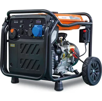 Elektrocentrála Invertorová benzínová elektrocentrála 8000 W, 2 zásuvky 230 V - UNICRAFT PG-I 80 SE HC