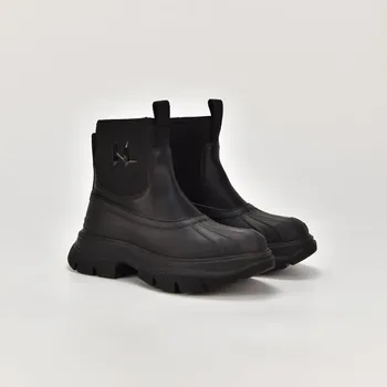 Dámská zimní obuv Dámské Zimní boty KARL LAGERFELD LUNA SNOW MID BOOT KL42970-400 – Černá 37