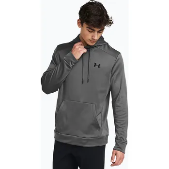 Pánská mikina Pánská mikina Under Armour Armour Fleece Hoodie Castlerock/Black