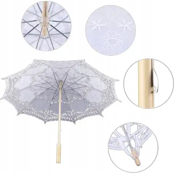 Deštník Bílý manuální deštník