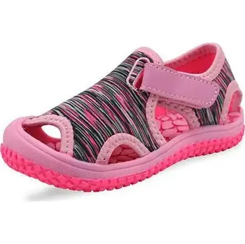 Chlapecké sandály Letní dětské sandály – měkké protiskluzové boty na ven Velikost: 21, Barva (Varianta): Pink-M-03