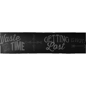 Tapeta Vinylové bordury na zeď L73807 Waste of Time - černý