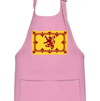 Kuchyňská zástěra Královský prapor Skotska - Dětská zástěra na vaření - Univerzální velikost ( Růžová )