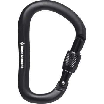 Jištění Karabina Black Diamond ROCKLOCK Screwgate black