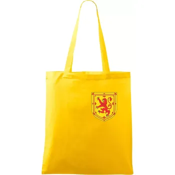 Skotský lev - prso - Taška bavlněná - 42 x 38 cm ( Žlutá )