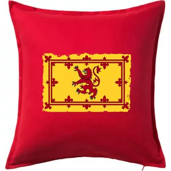 Polštář Královský prapor Skotska - Polštář 50x50 - 50x50 - Pouze potah ( Červená )