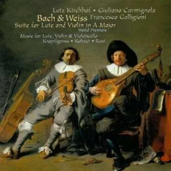 Zahraniční hudba CD Johann Sebastian Bach: Suite For Lute And Violin In A Major (World Premiere) / Music For Lute, Violin & Violoncello 2010